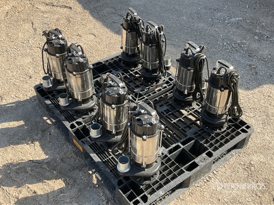 Quantity of (8) 2" Electric Sewage Pump (Unused)
