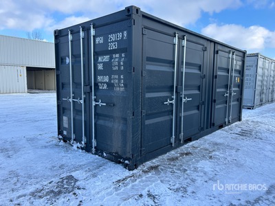 2025 20 ft Standard Multi-Door Storage Container
