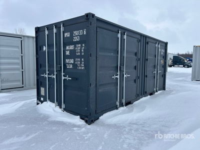 2025 20 ft Standard Multi-Door Storage Container