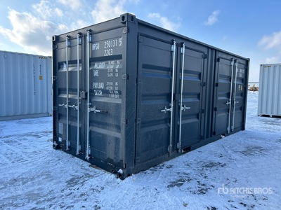 2025 20 ft Standard Multi-Door Storage Container