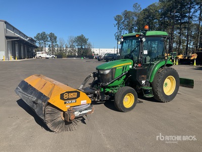2019 John Deere 4066R Broom Tractor