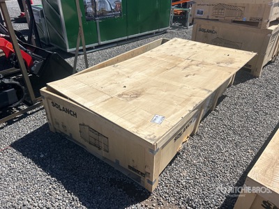 2026 SDLANCH SDLGM1220F Galvanized Metal Livestock Shelter (Unused)