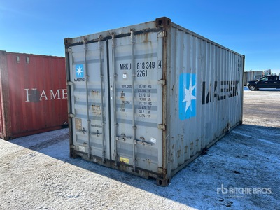 2012 20 ft Standard Opslag container