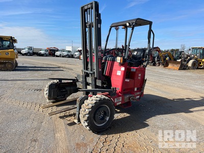 2018 (unverified) Moffett M8 5500 lb 3x3 Truck Mounted Forklift