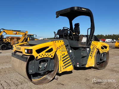 2017 Sakai SW770ND Walec dwubębnowy