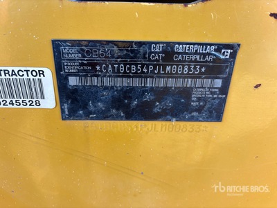 2013 Cat CB54XW Double Drum Roller