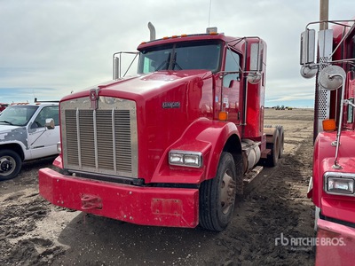 2015 Kenworth T800 6x4 T/A Sleeper Truck Tractor (Inoperable)