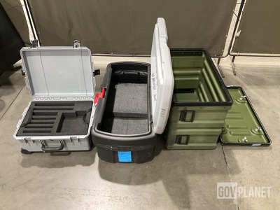 (8) Assorted Storage Cases