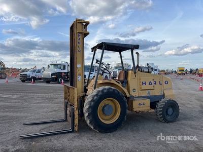 2018 Harlo HP6500 6500 lb 4x4 Rough Terrain Forklift