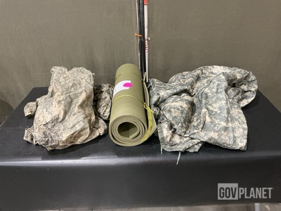 (21) Sleeping Mats, (52) Wet Weather Ponchos & Assorted Items