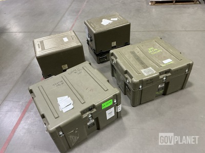 (4) Assorted Storage Cases