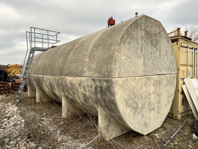 12000 gal Concrete Vault Fuel Tank