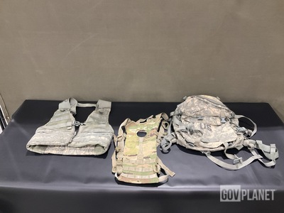 (42) Hydration System Carriers, (30) Fighting Load Carriers & Assorted Items