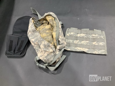 (46) M4 Three Mag Pouches, (117) Waist Packs & Assorted Items