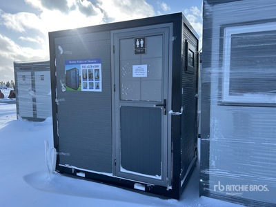 4 ft 3 in x 6 ft 7 in 1 Person مرحاض متنقل (Unused)