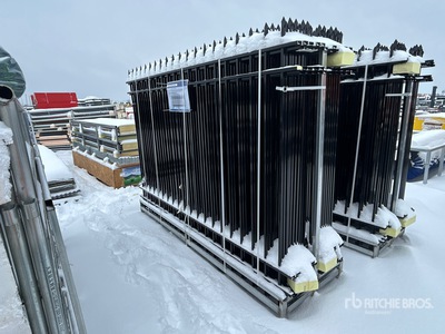 Quantity of (20) 10 ft x 7 ft Galvanized Steel Vallas