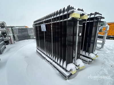 Quantity of (20) 10 ft x 7 ft Galvanized Steel Vallas