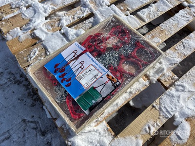 Quantity of (4) 1/2 Ton Heavy Duty Chain Drum Lifter (Unused)