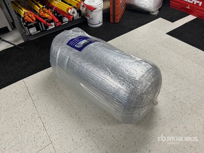 Bubble Aluminum Foil Reflective Insulation W: 3.3ft, L: 164ft (Unused)