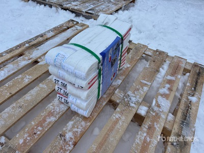 Quantity of (20) Heavy Duty Industrial Polyester Lifting Strap 2 In X 9.8 Ft 4400 Lbs