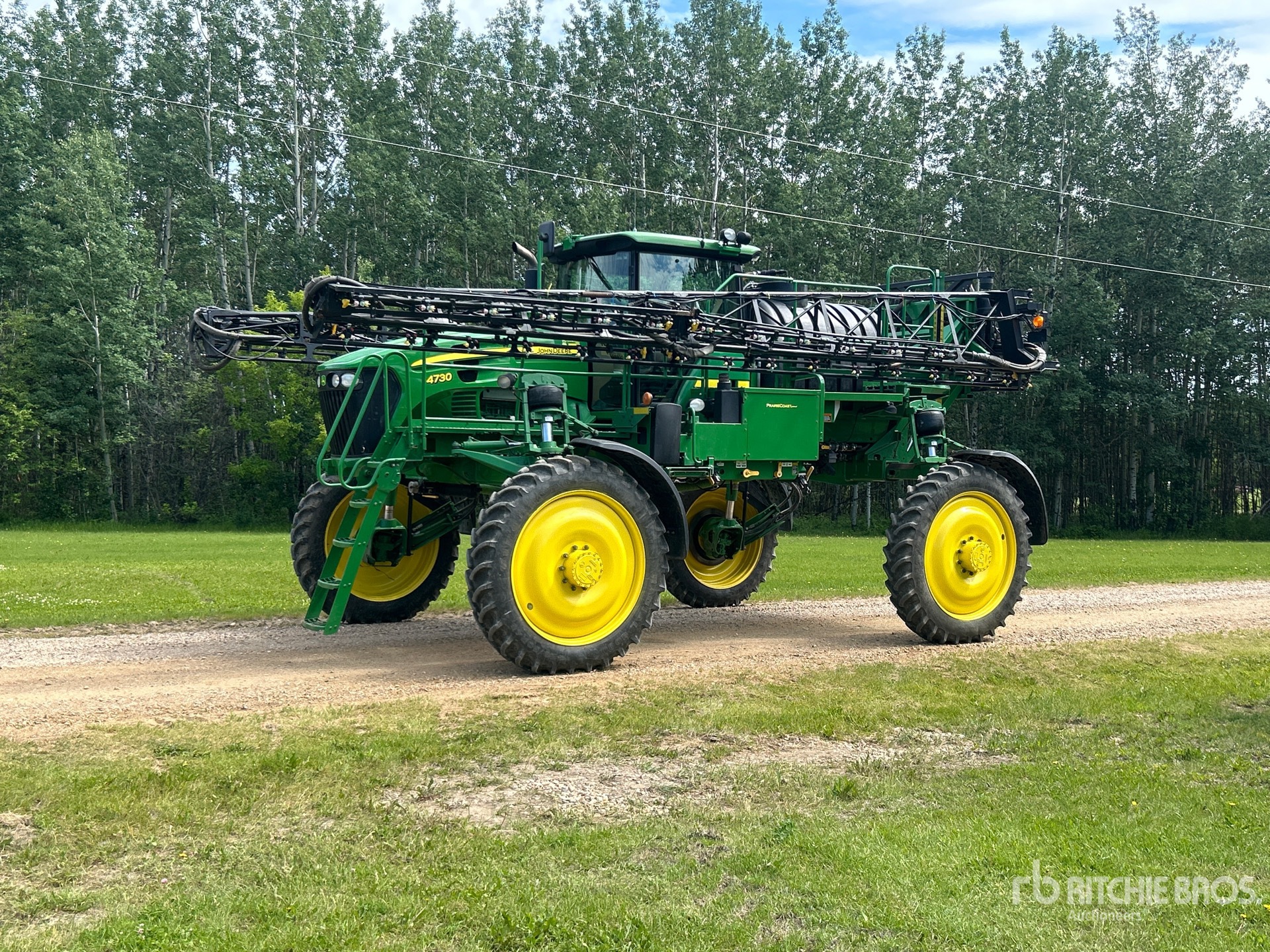 2011 John Deere 4730 100 ft 4x4 High Clearance Self-Propelled Sprayer