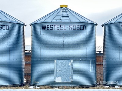 Westeel +/- 1650 bu 5 Ring Grain Bin