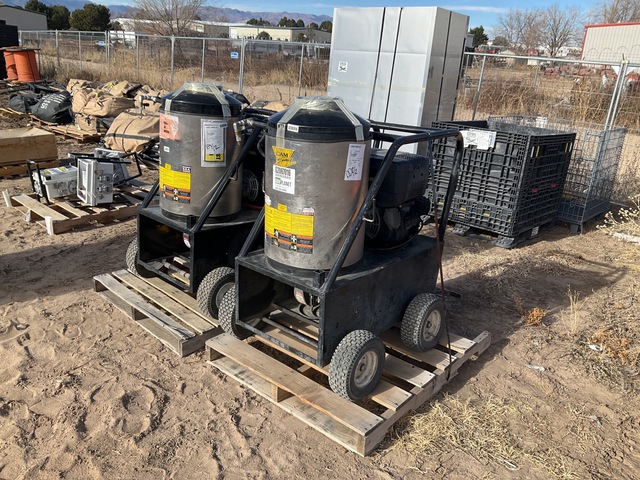 (2) CamSpray Pressure Washers