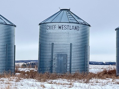 Chief Westland +/- 1800 bu 5 Ring Contenedor de grano