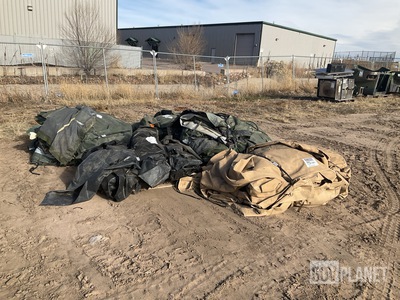 (20) Assorted Tent Components