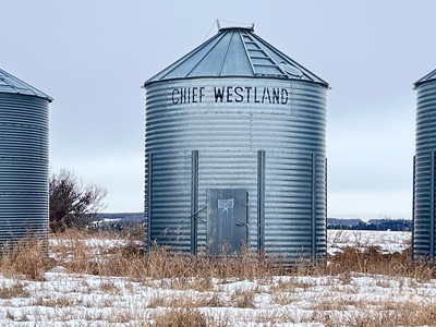 Chief Westland +/- 1800 bu 5 Ring Contenedor de grano