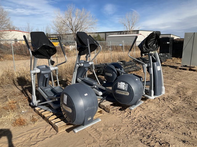 (3) Precor Ellipticals (3) Precor Ellipticals