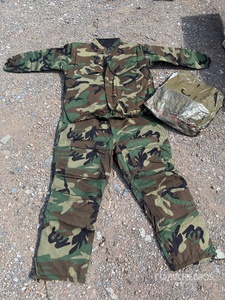 Lot of (300) Suit, Chemical Protective, Camouflage