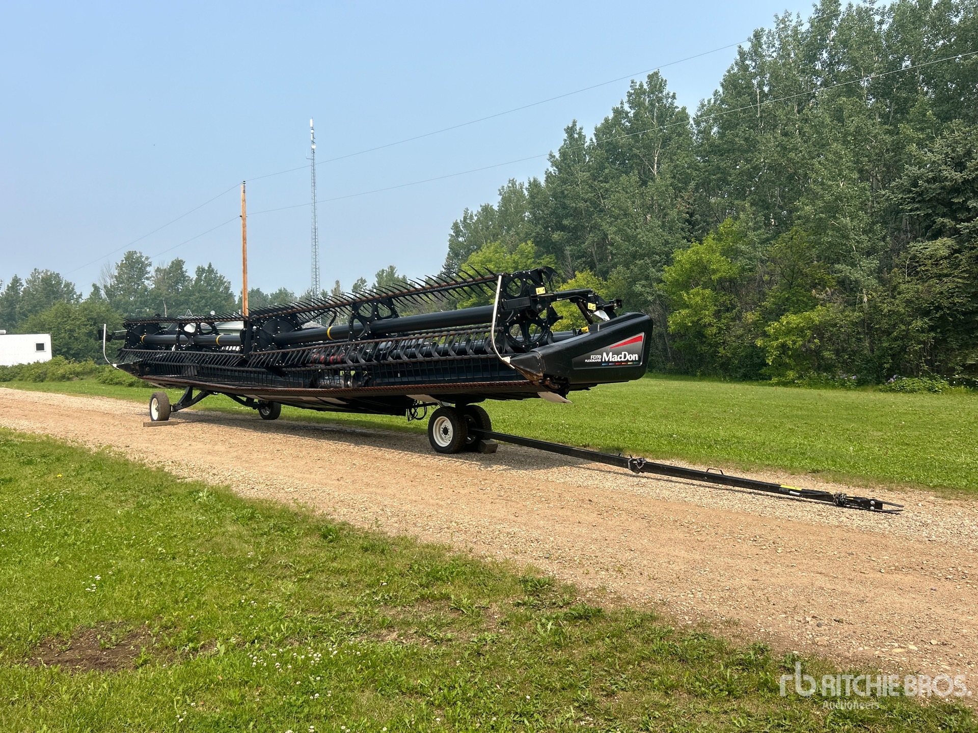 2012 MacDon FD70 40 ft Flex Draper Combine Header
