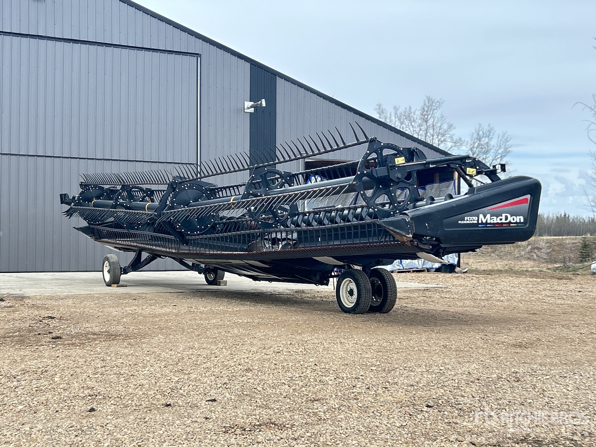 2012 MacDon FD70 40 ft Flex Draper Combine Header