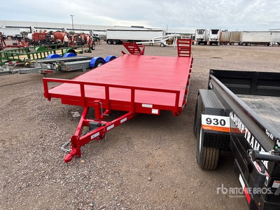 2021 Ameritrail 18 ft T/A Remorque pour équipement