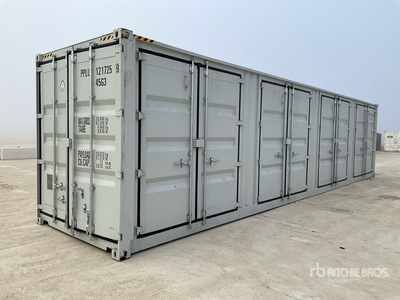 2025 40 ft High Cube Multi-Door Conteneur de stockage