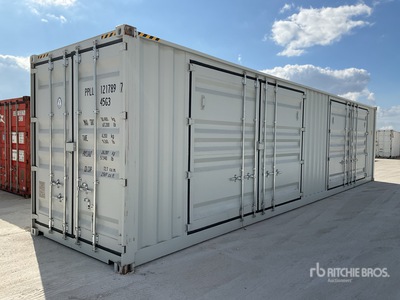 2025 40 ft High Cube Multi-Door Conteneur de stockage