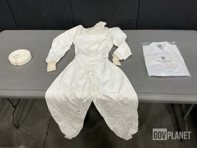 (112) Shirts, (16) Pairs of Coveralls, (20) Smocks & Assorted Items