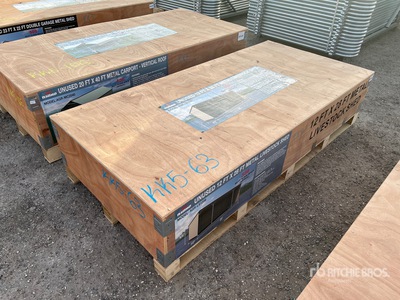 2025 Rhino AGR-LS1228 x Metal Tettoia per bestiame (Unused)