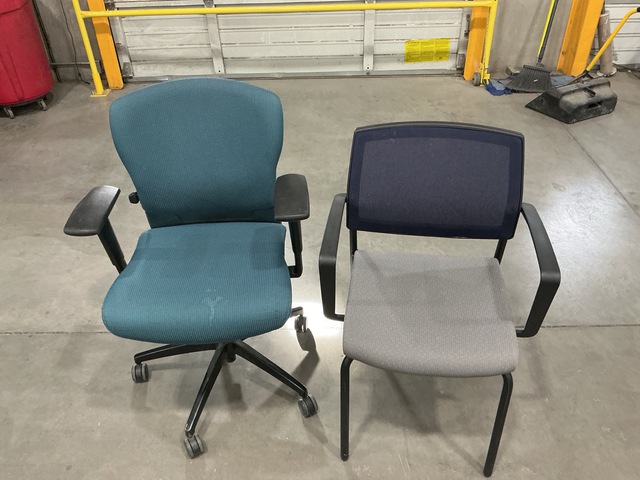 (9) Assorted Office Chairs