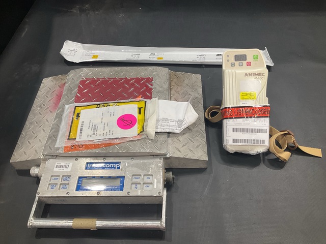 (1) Wheel Load Scale, (2) Blood/Infusion Warmer & Assorted Items