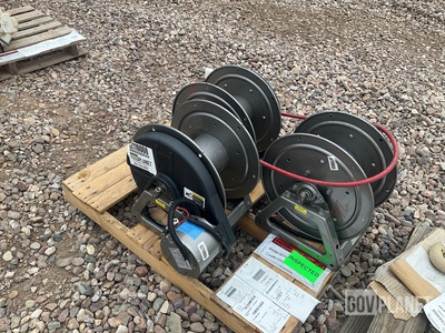 (3) Hannay Reels Hose Reel Assemblies