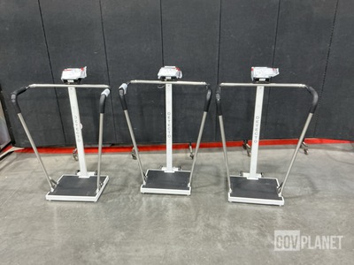 (3) Detecto Patient Weighing Scales