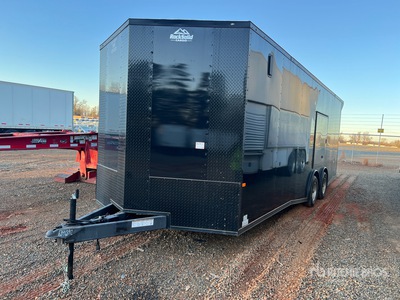 2025 Rock Solid Cargo 24 ft T/A Enclosed Trailer