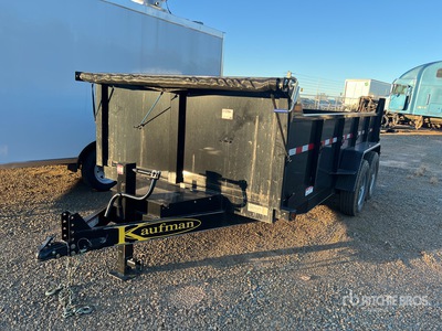 2025 Kaufman 14 ft T/A Dump Utility Trailer