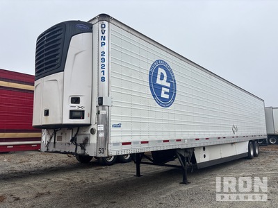 2018 Vanguard 1RBR5305 53 ft x 102 in T/A Remolque refrigerado (Inoperable)