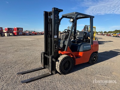 2003 Toyota 7FGU30 6000 lb Carretilla Elevadora