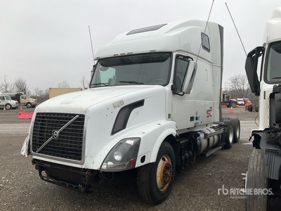2017 Volvo VNL670 6x4 T/A Sleeper Truck Tractor