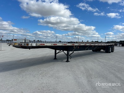 2012 Utility FS2CHA 53 ft T/A Flatbed Trailer