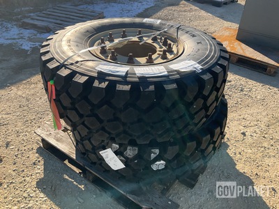 (2) Michelin 395/85R20 Tires w/Wheels
